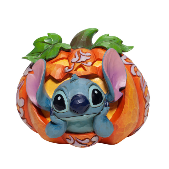 DISNEY TRADITIONS <br> Stitch in Jack O Lantern <br> “Stitch O'Lantern”