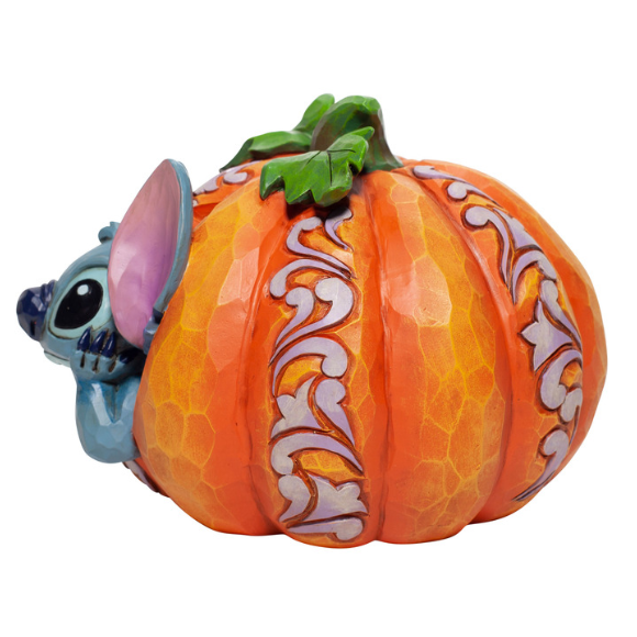 DISNEY TRADITIONS <br> Stitch in Jack O Lantern <br> “Stitch O'Lantern”