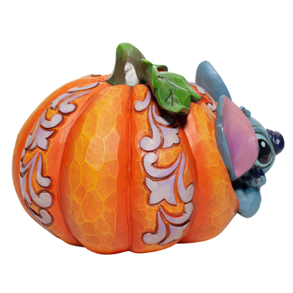 DISNEY TRADITIONS <br> Stitch in Jack O Lantern <br> “Stitch O'Lantern”