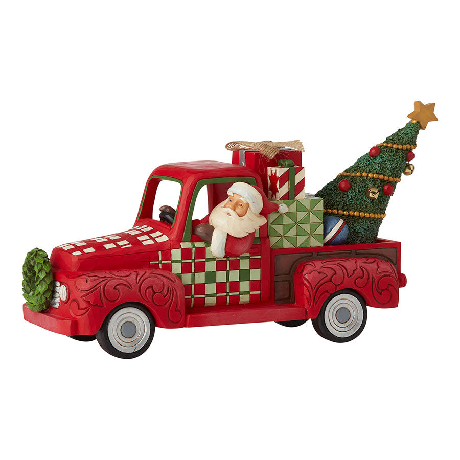 Heartwood Creek <br> Santa in Red Truck