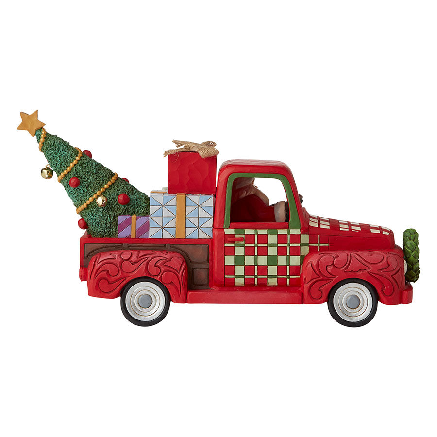 Heartwood Creek <br> Santa in Red Truck