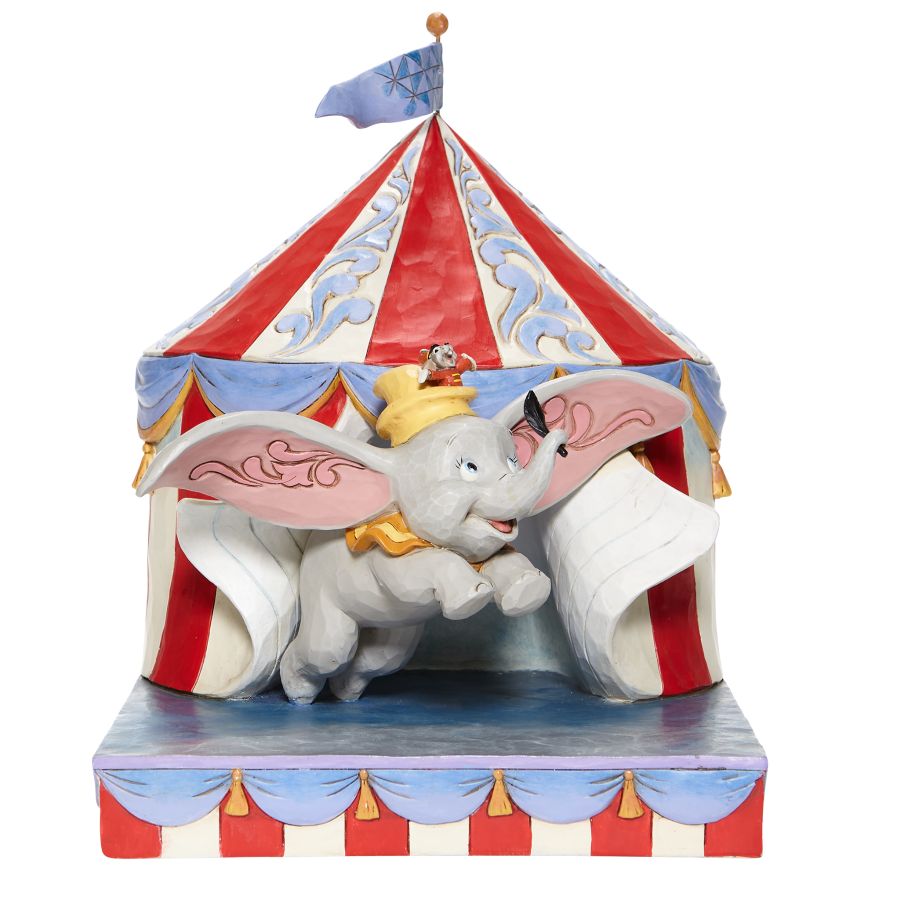 Disney Traditions <BR> Dumbo Flying out of Tent Scene <BR> "Over the Big Top"