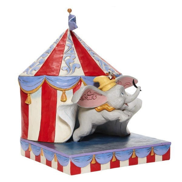 Disney Traditions <BR> Dumbo Flying out of Tent Scene <BR> "Over the Big Top"