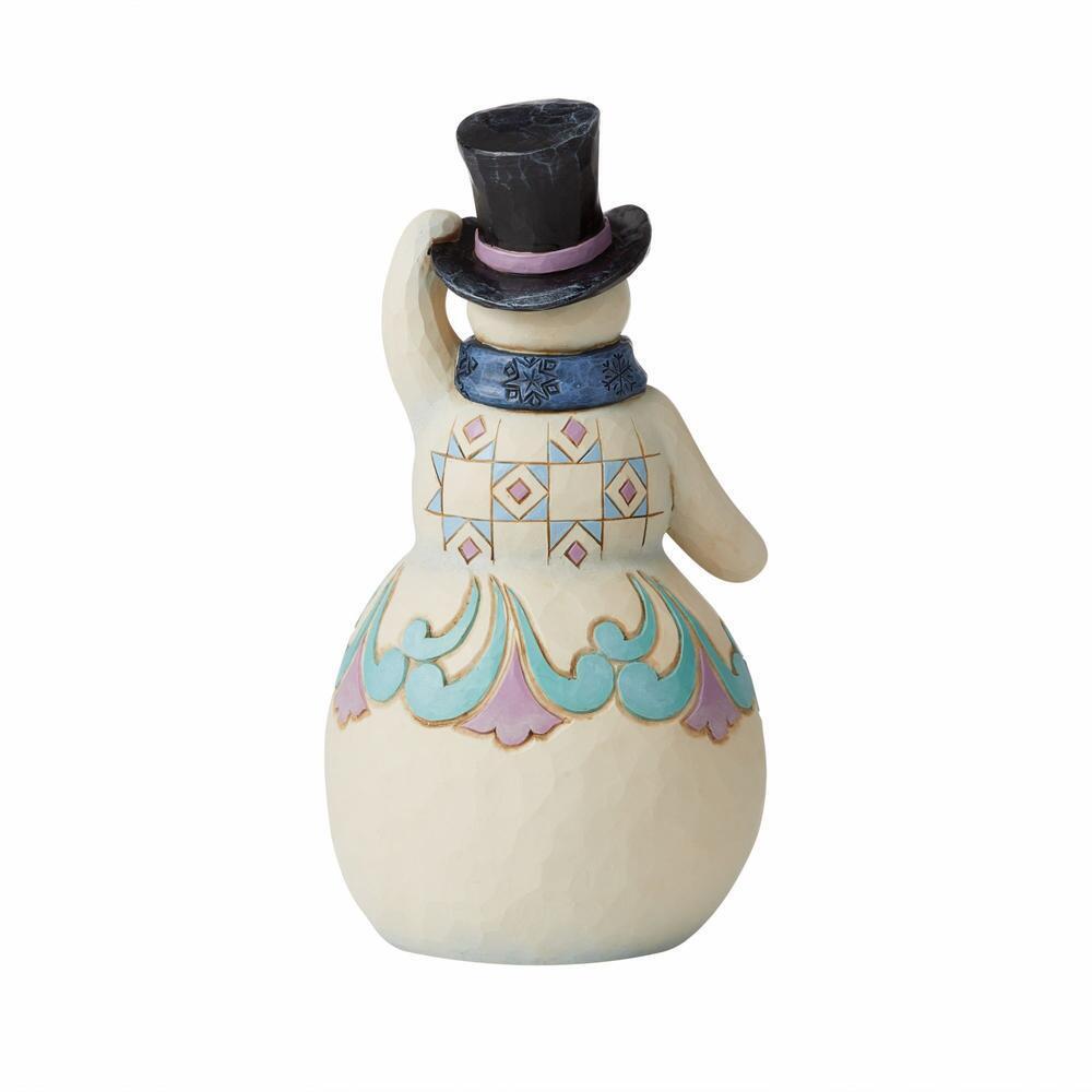 Heartwood Creek <br> Snowman With Top Hat <br> "Jolly & Joyful"