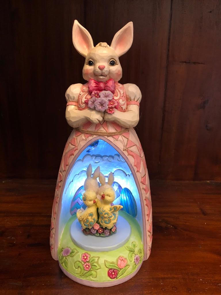 HEARTWOOD CREEK <br> Bunny Lit Diorama <br> "Splendid Spring"