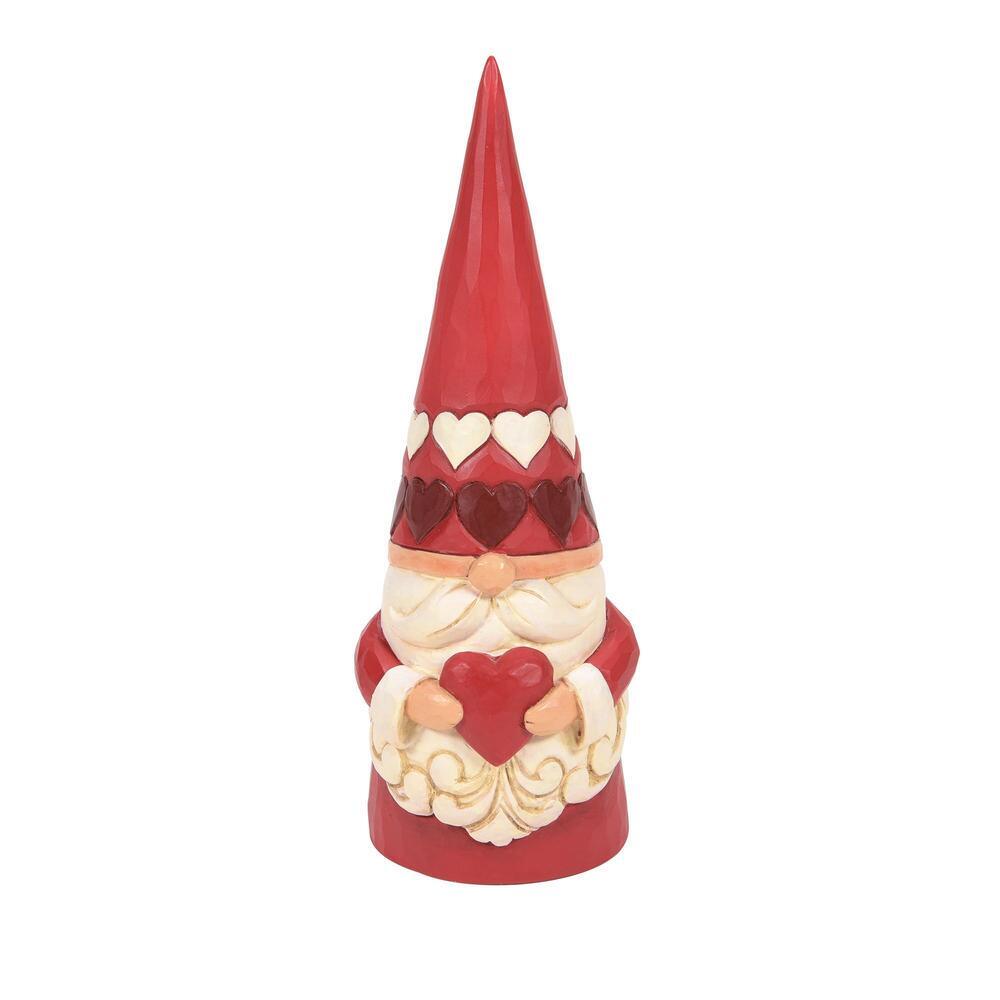 Heartwood Creek <br> Red Gnome With Heart  (16.5cm ) <br> "Love That Has Gnome End"