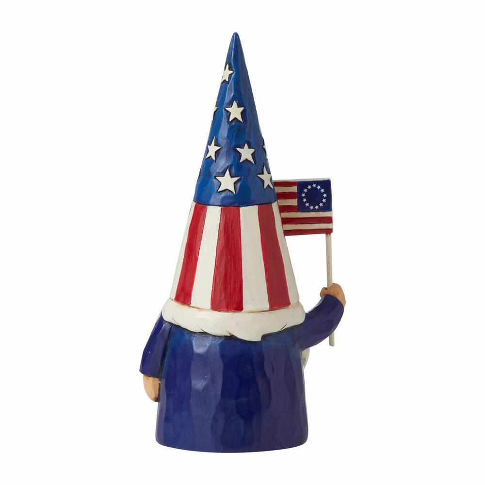 Heartwood Creek <br> Gnomes Around the World <br> American Gnome (14cm)<br> "Star Spangled Gnome"