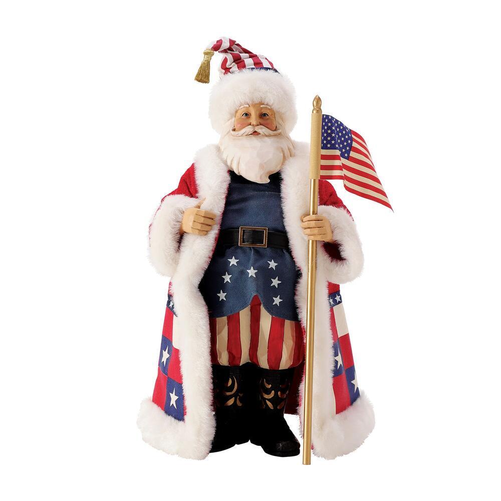 SALE - 30% OFF <br> D56 POSSIBLE DREAMS<br>  American Santa - Stars And Stripes