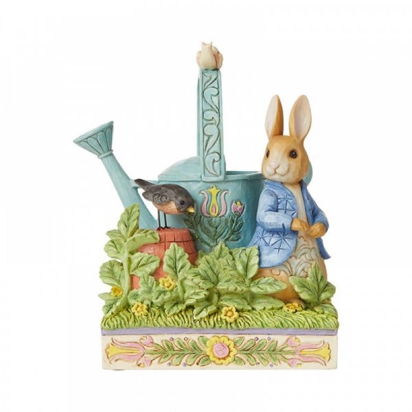 Beatrix Potter by Jim Shore <br> Peter Rabbit With Watering Can