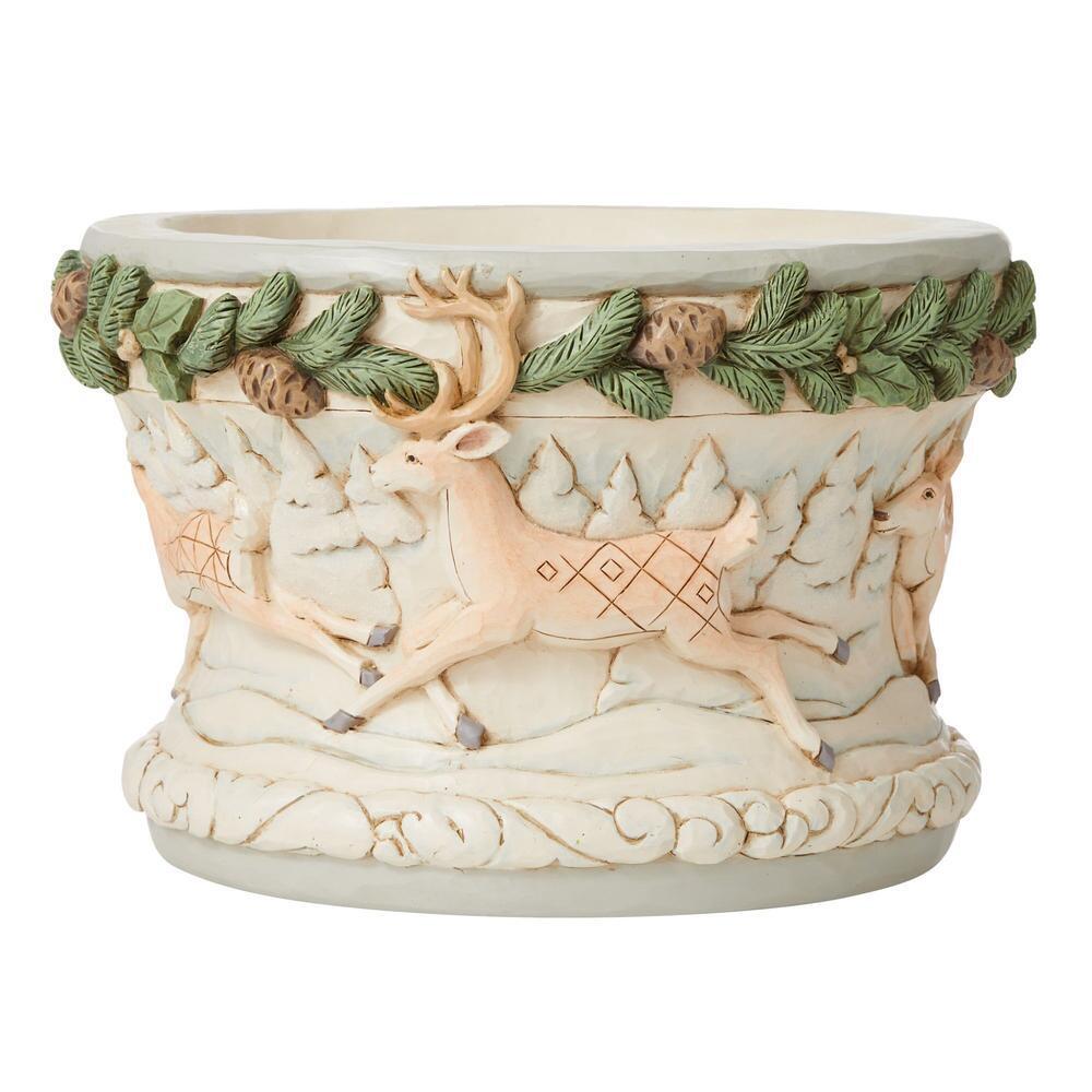 Heartwood Creek <br> White Woodland Deer Bowl (15cm)