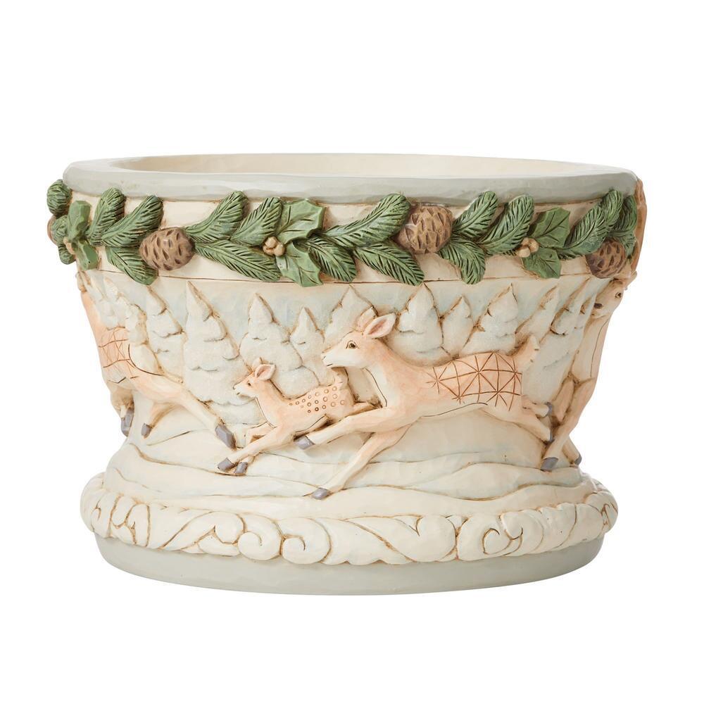 Heartwood Creek <br> White Woodland Deer Bowl (15cm)