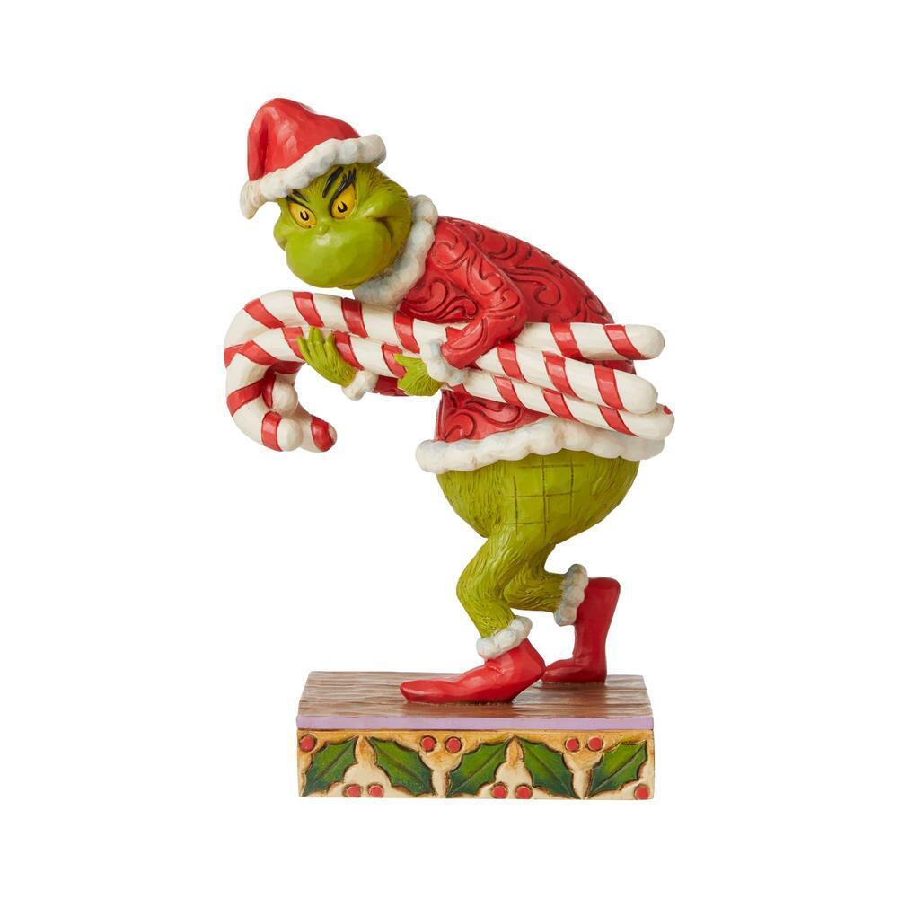 Grinch by Jim Shore <br> 19cm Grinch Stealing Candy Canes