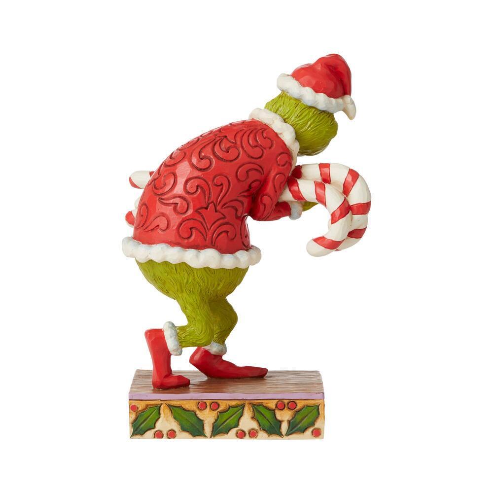 Grinch by Jim Shore <br> 19cm Grinch Stealing Candy Canes