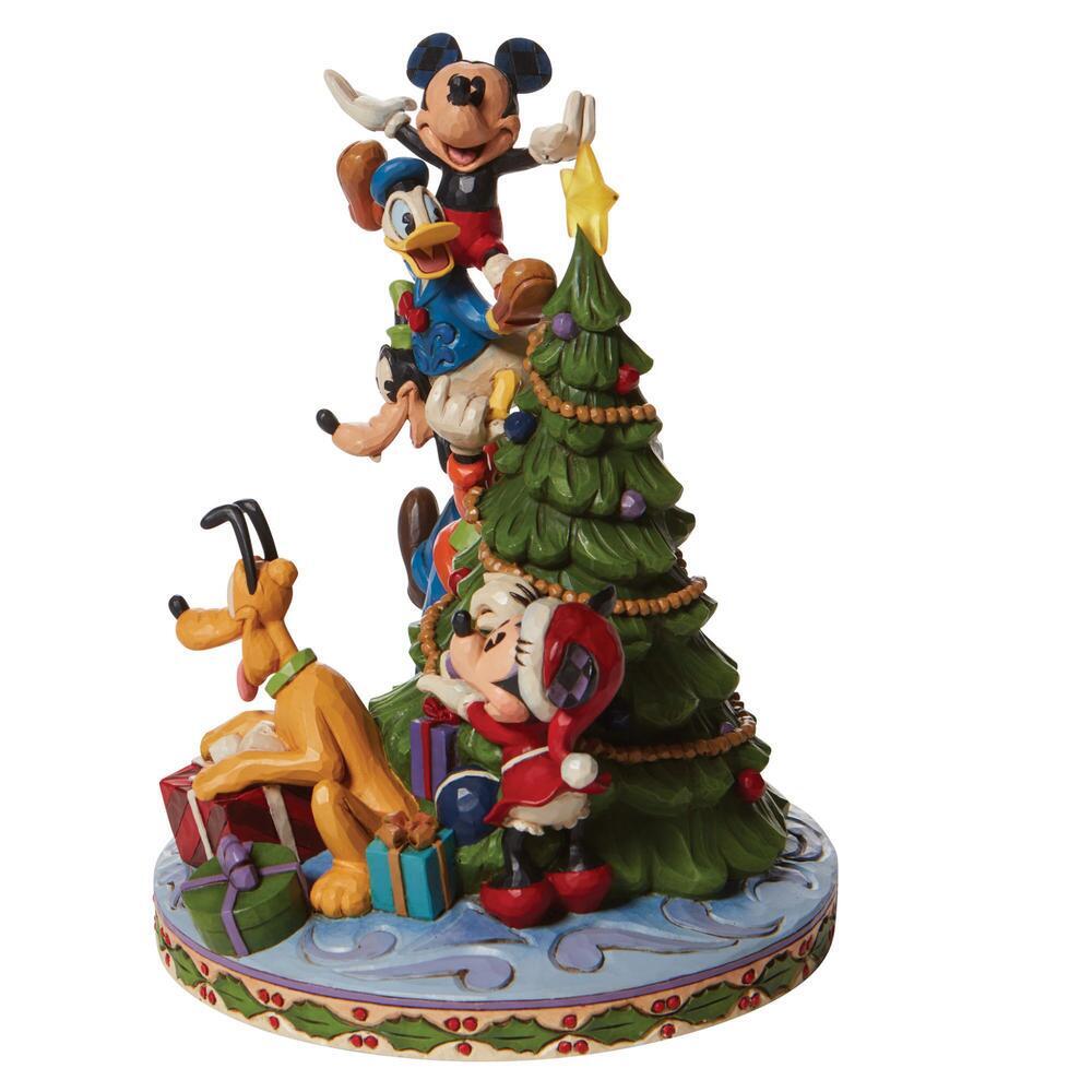 DISNEY TRADITIONS<BR> Fab 5 Decorating Tree <BR> "Merry Tree Trimming"