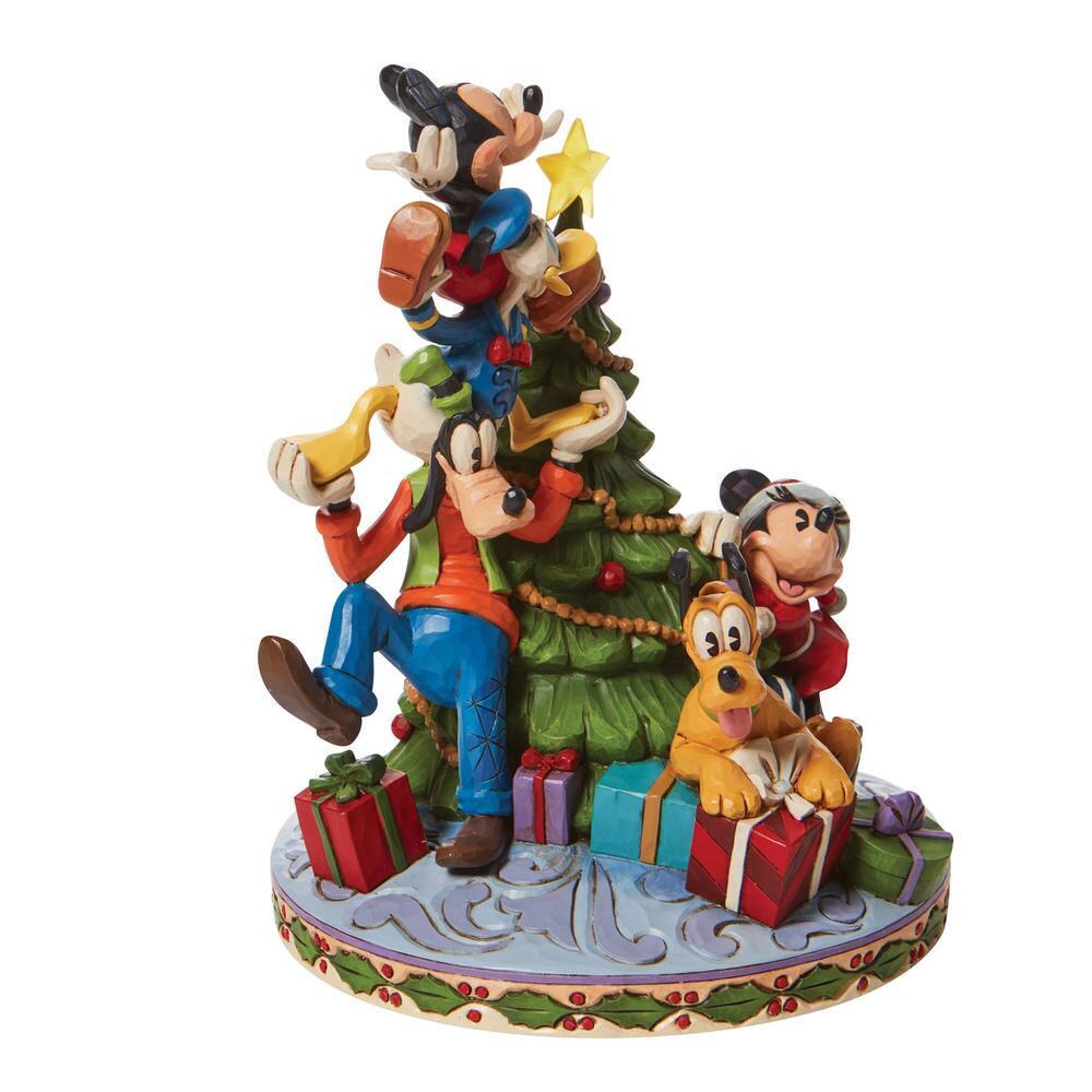 DISNEY TRADITIONS<BR> Fab 5 Decorating Tree <BR> "Merry Tree Trimming"