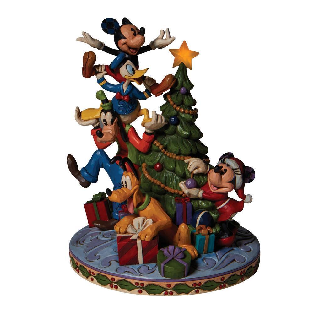 DISNEY TRADITIONS<BR> Fab 5 Decorating Tree <BR> "Merry Tree Trimming"