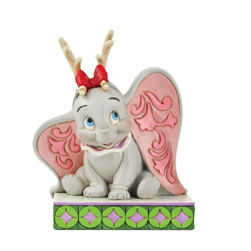 DISNEY TRADITIONS <BR> Dumbo as Reindeer <BR>"Santa's Cheerful Helper"