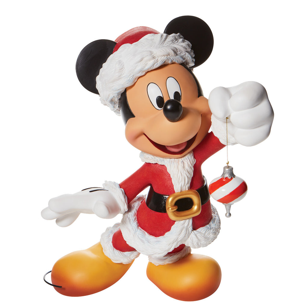 DISNEY SHOWCASE <br> 40cm Santa Mickey Statue