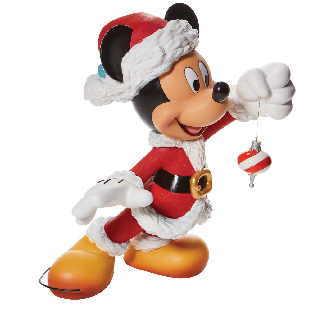 DISNEY SHOWCASE <br> 40cm Santa Mickey Statue