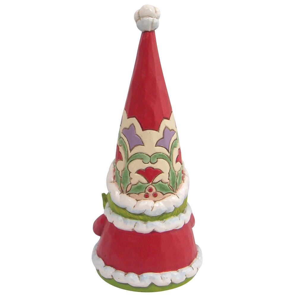 Grinch by Jim Shore <br> Grinch Gnome with Large Heart (18cm)