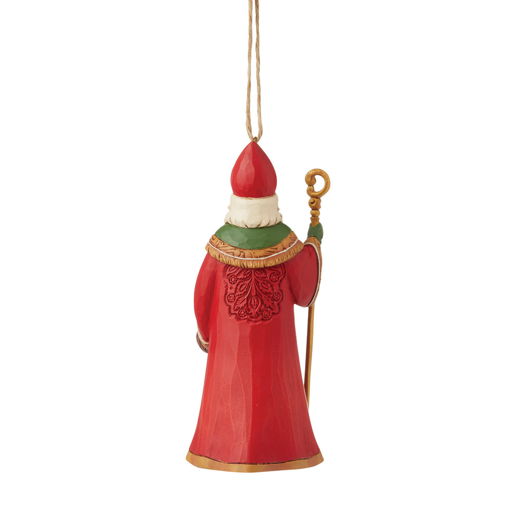 Heartwood Creek <br> Hanging Ornament <br> Czech Santa