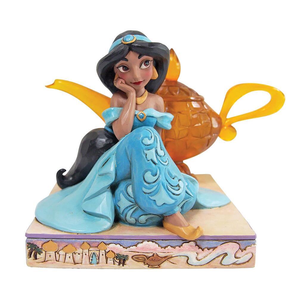 DISNEY TRADITIONS <BR> Jasmine and Genie Lamp (30th Anniversary)