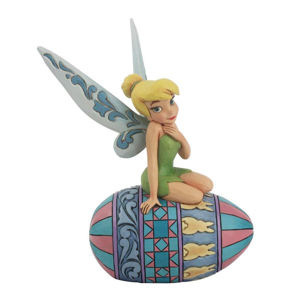 SALE - 30% OFF <br> DISNEY TRADITIONS<BR> Tink Sitting on Easter Egg<BR>“Spring Sprite”