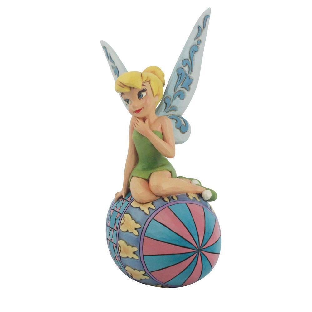 SALE - 30% OFF <br> DISNEY TRADITIONS<BR> Tink Sitting on Easter Egg<BR>“Spring Sprite”