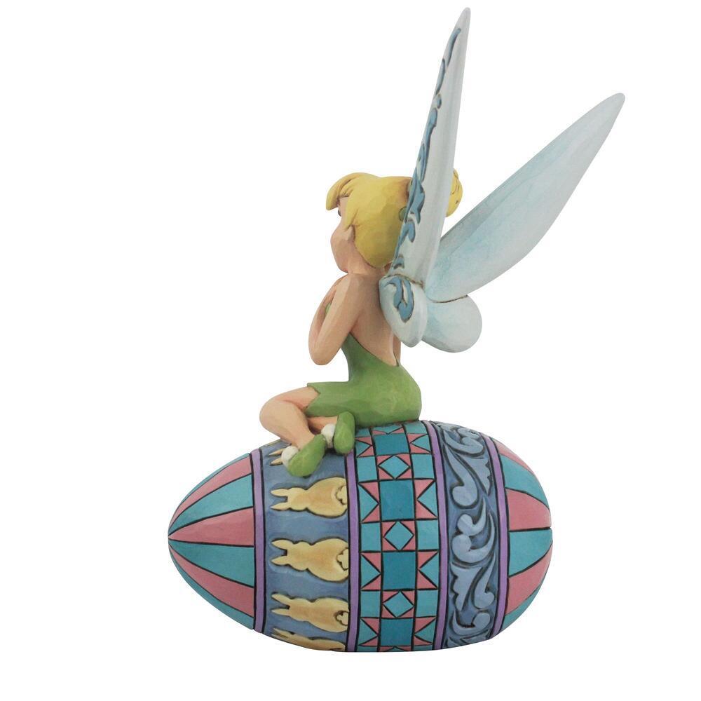 SALE - 30% OFF <br> DISNEY TRADITIONS<BR> Tink Sitting on Easter Egg<BR>“Spring Sprite”