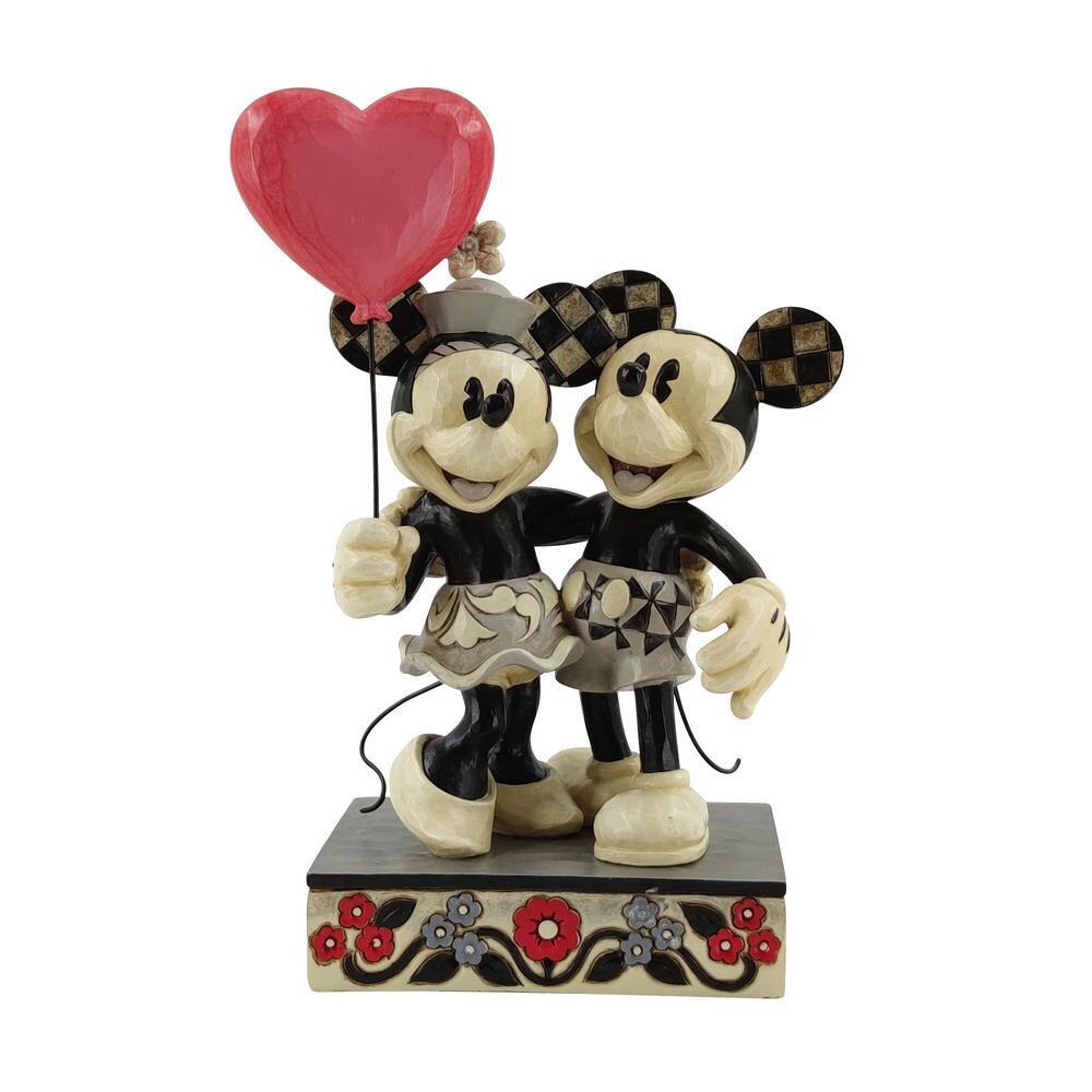 DISNEY TRADITIONS <br> Mickey and Minnie Heart <br> “Love is in the Air”