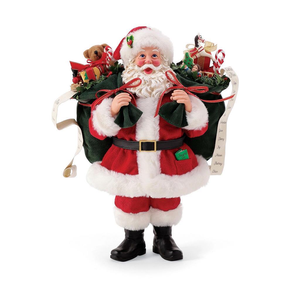 Department 56 Possible Dreams Santa Merry Christmas 2022 - Ornamento da appendere, 15,5 cm, multicolore Department 56 Possible Dreams Santa Merry Christmas 2022 - Ornamento da appendere, 15,5 cm, multicolore