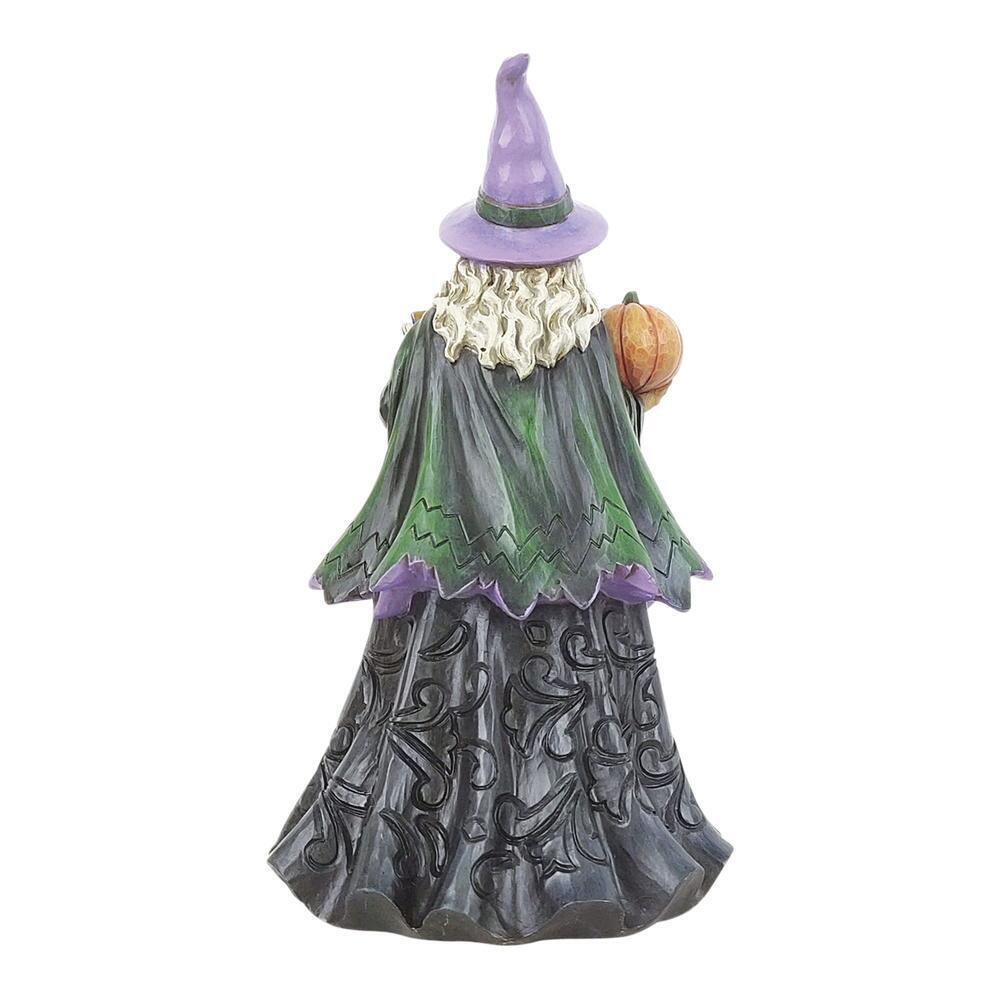 Heartwood Creek <br> Witch with Pumpkin and Scene <br> "Fear Is Near"