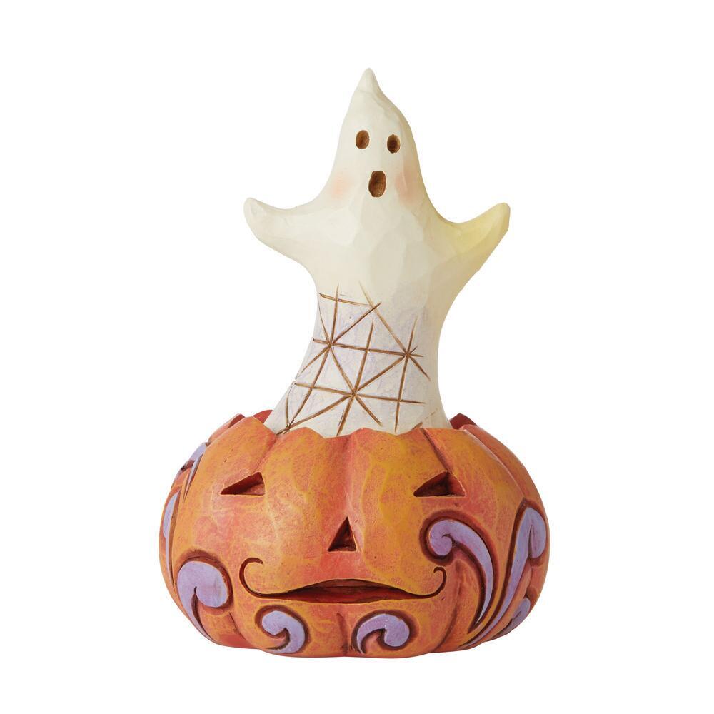 Heartwood Creek <br> Ghost In Pumpkin Mini (10cm)