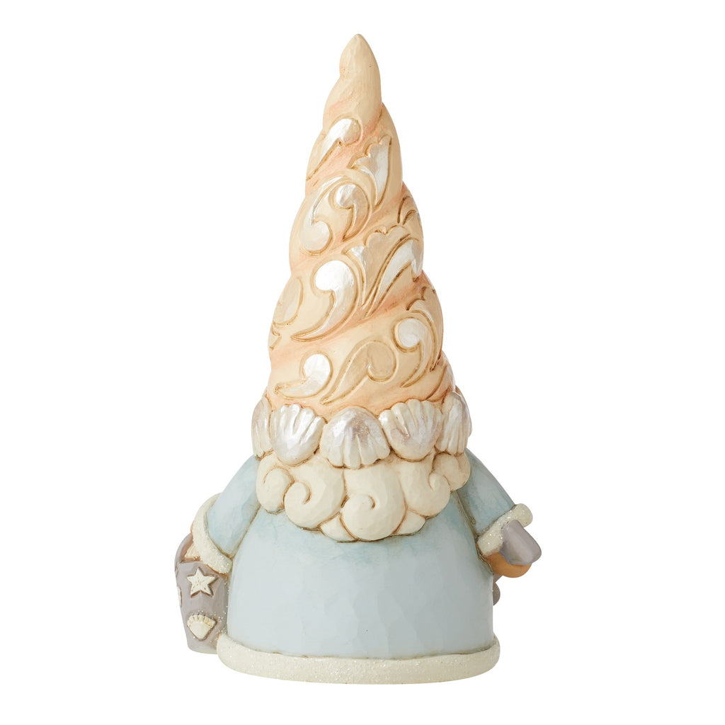 Heartwood Creek <br> Gnome With Seashell Hat (15cm) <br> "Gnome Is Where The Beach Is"