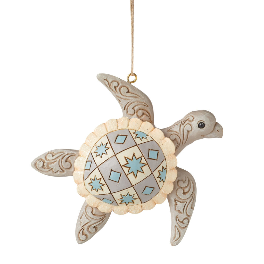 Heartwood Creek  <br> Hanging Ornament <br>Coastal Sea Turtle