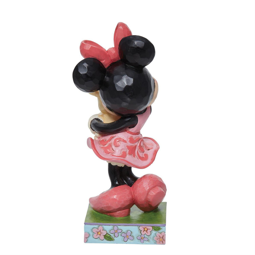 DISNEY TRADITIONS <br> Minnie with Bunny <BR> “Sweet Spring Snuggle”