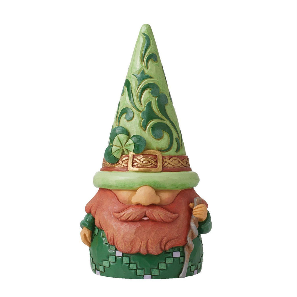 Heartwood Creek <br> Leprechaun Gnome (19cm) <br> "Blarney, Red!"