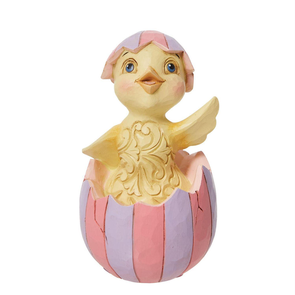 Heartwood Creek <br> Mini Easter Chick In Egg (9cm)