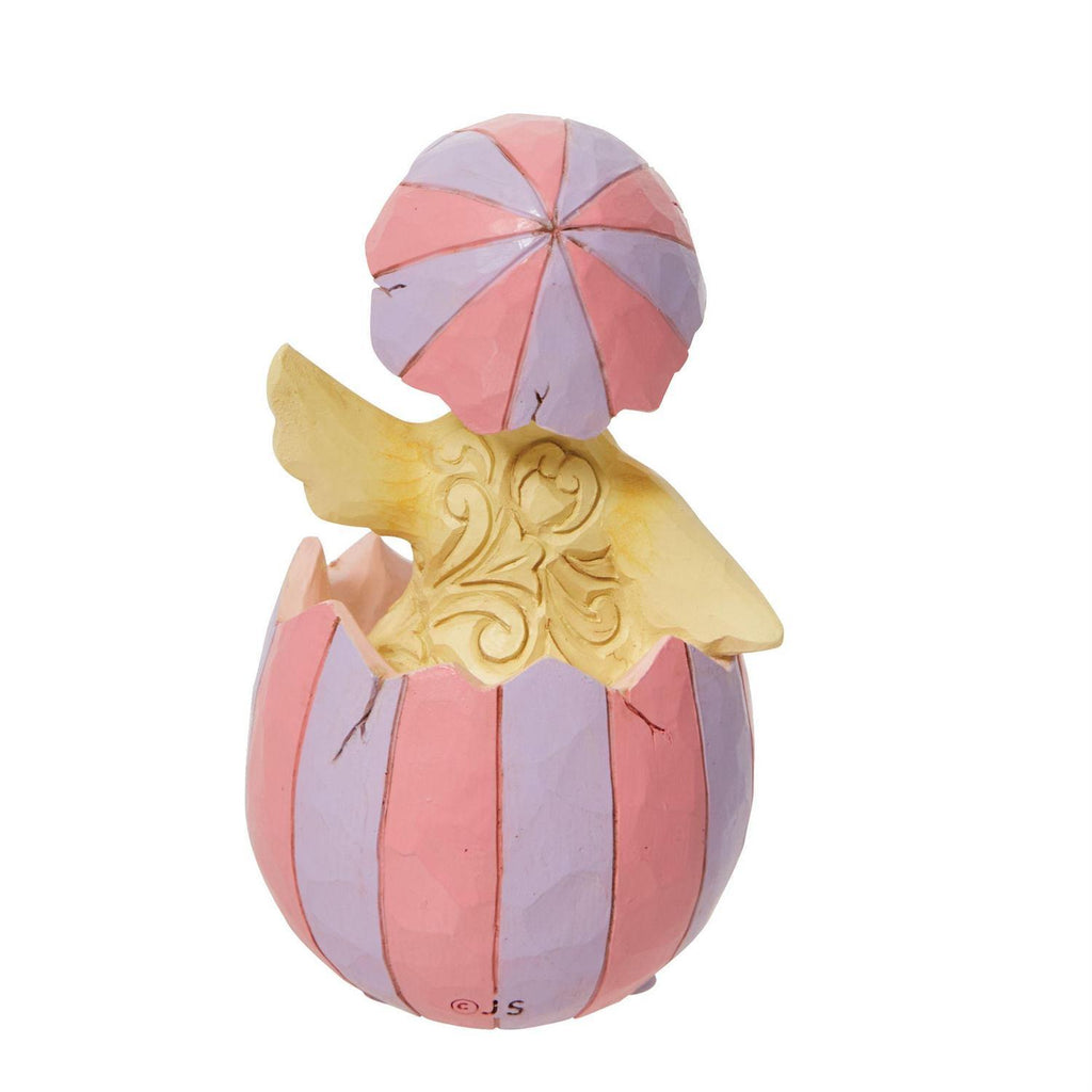 Heartwood Creek <br> Mini Easter Chick In Egg (9cm)