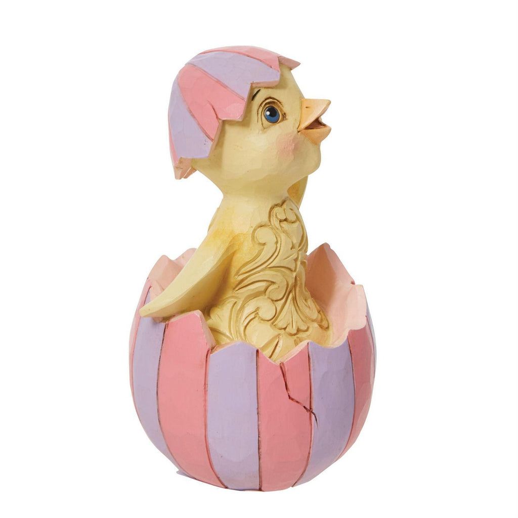 Heartwood Creek <br> Mini Easter Chick In Egg (9cm)