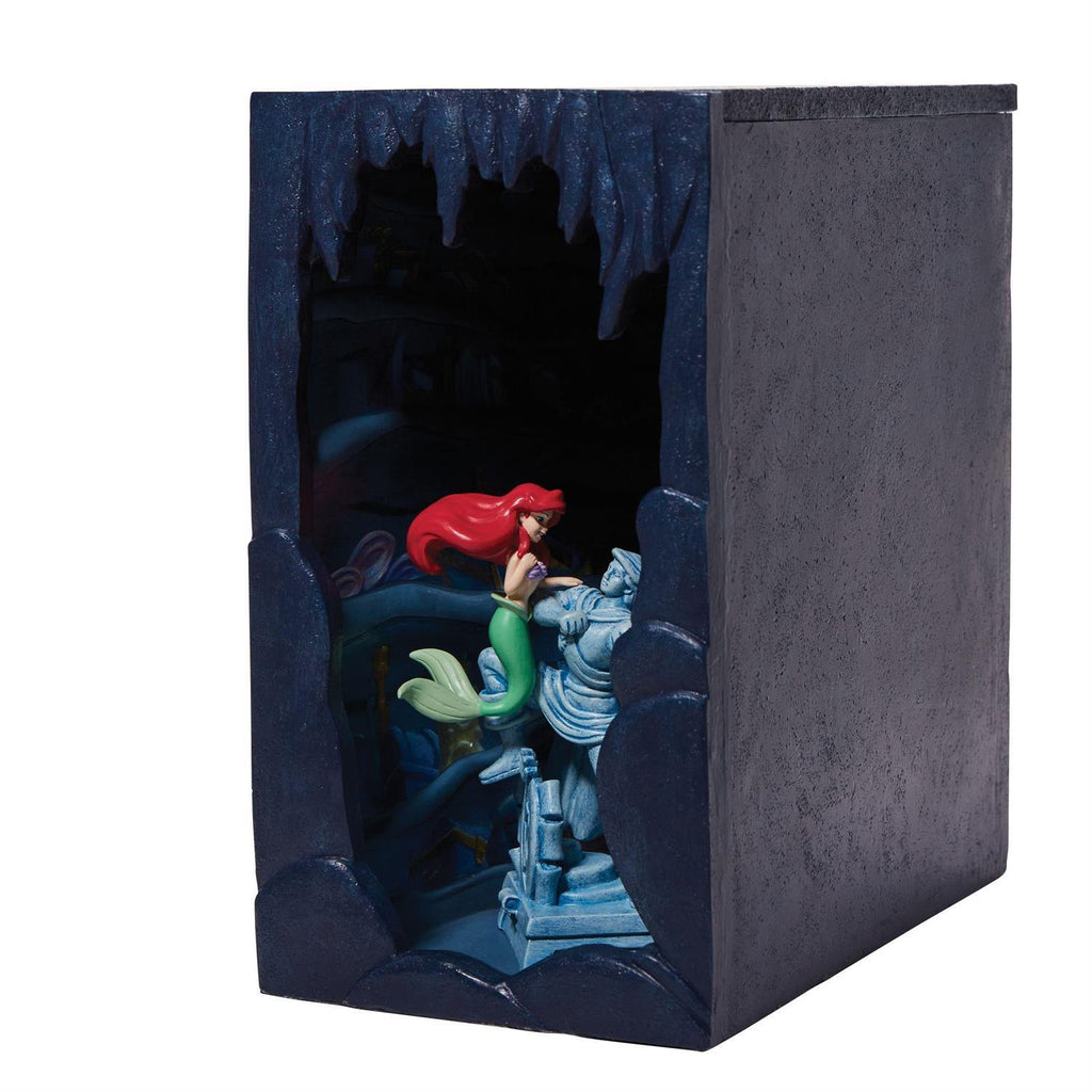 Available to Order <br> Disney Showcase <br> Ariel's Secret Grotto Booknook - $359