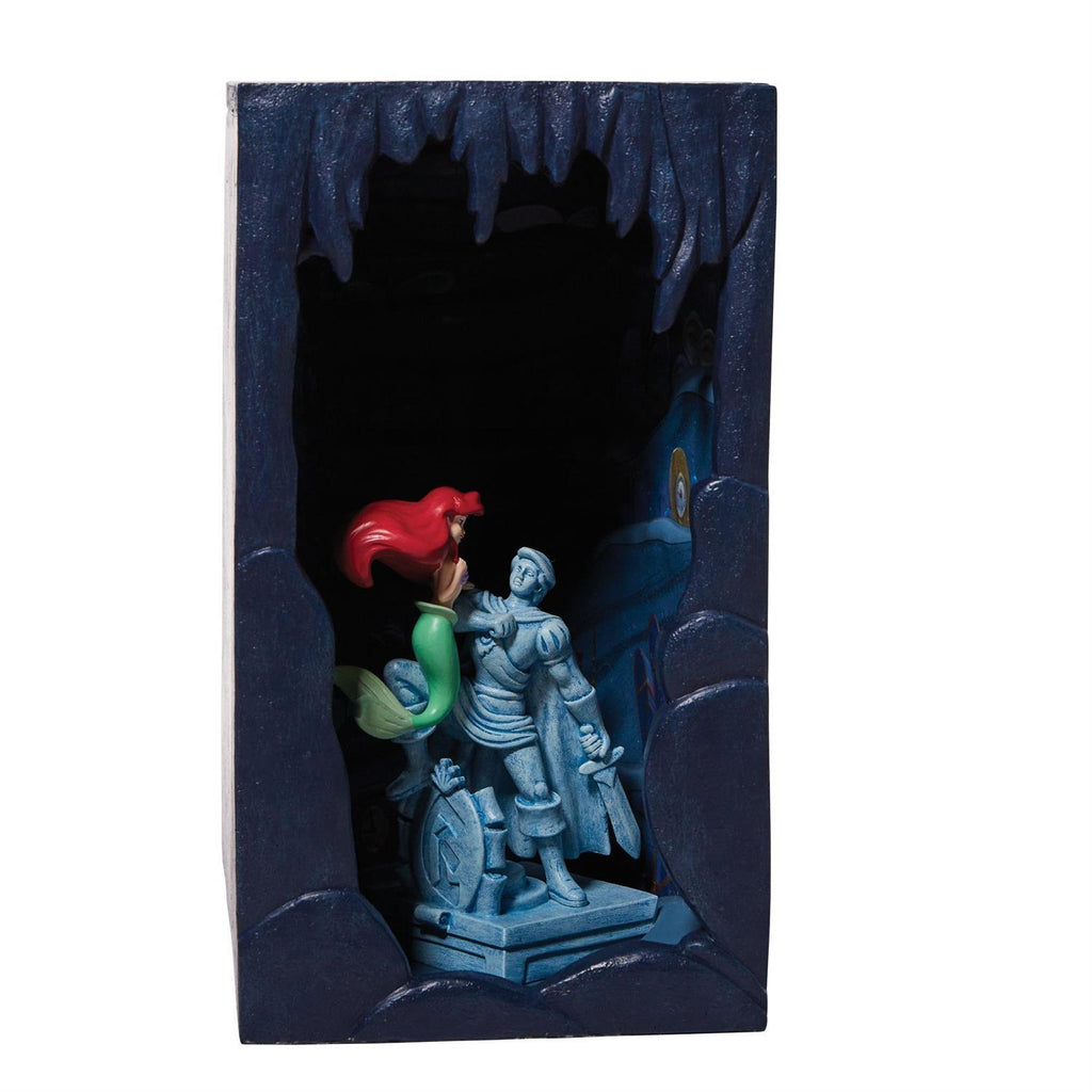 Available to Order <br> Disney Showcase <br> Ariel's Secret Grotto Booknook - $359