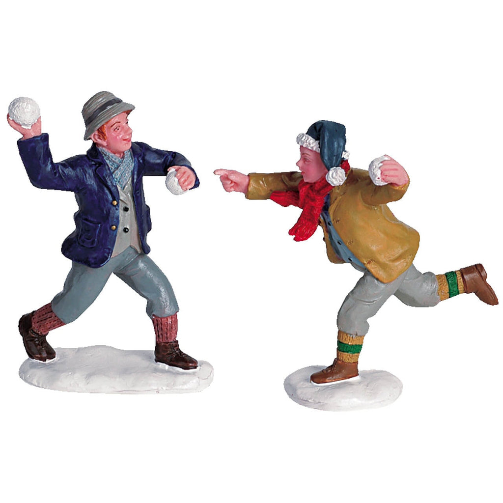 Lemax Figurine<br>Snowball Fun, Set of 2