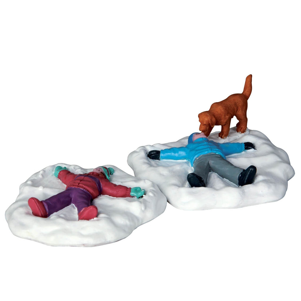 Lemax Figurine <br> Snow Angels, Set of 2