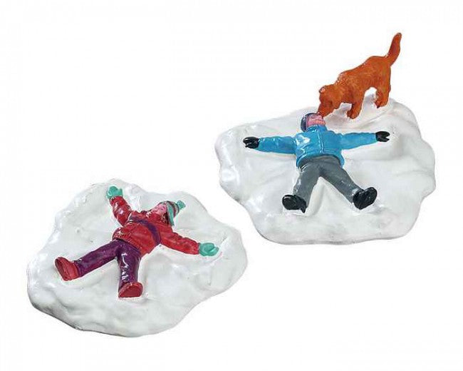 LEMAX PRE-ORDER <br> Lemax Figurine <br> Snow Angels, Set of 2