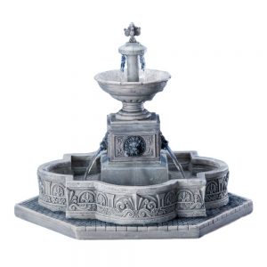 Lemax Table Pieces <br> Modular Plaza-Fountain