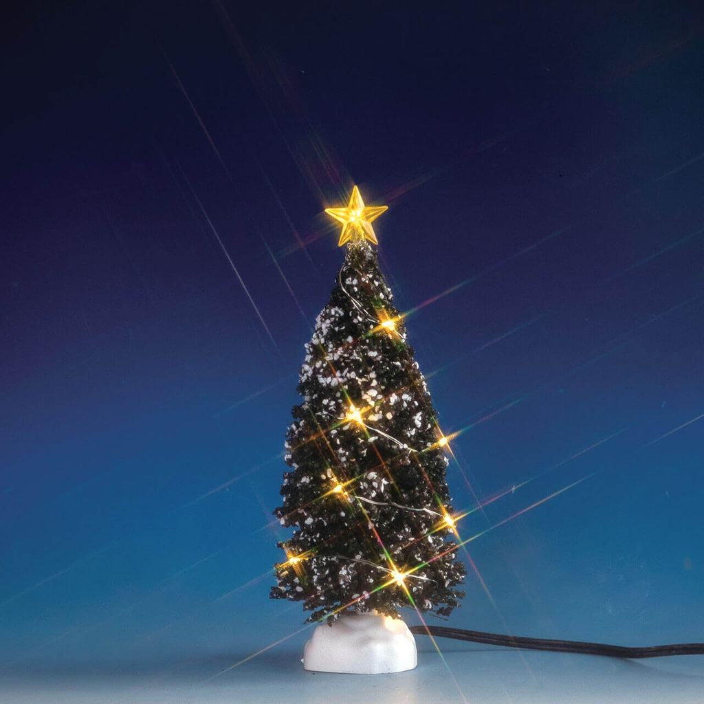 Lighted Accessories <br> Clear Light Evergreen Tree, Medium