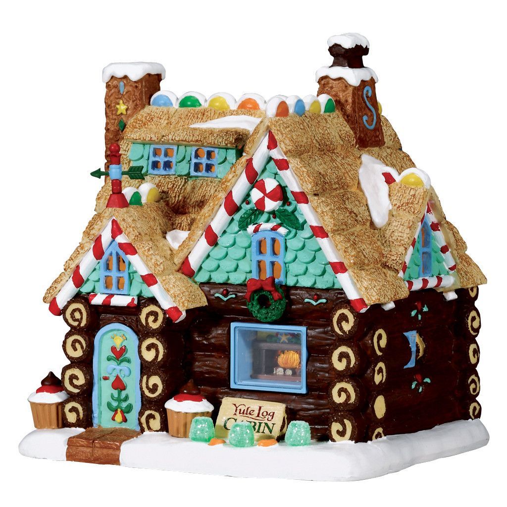 Sugar 'N Spice <br> Yule Log Cabin