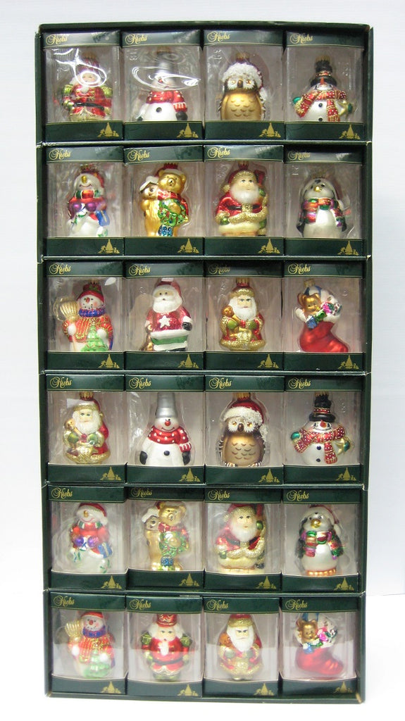 Hanging Ornaments <br> Single Figure Traditional Shapes <br> 12 Assorted (Price is for EACH)