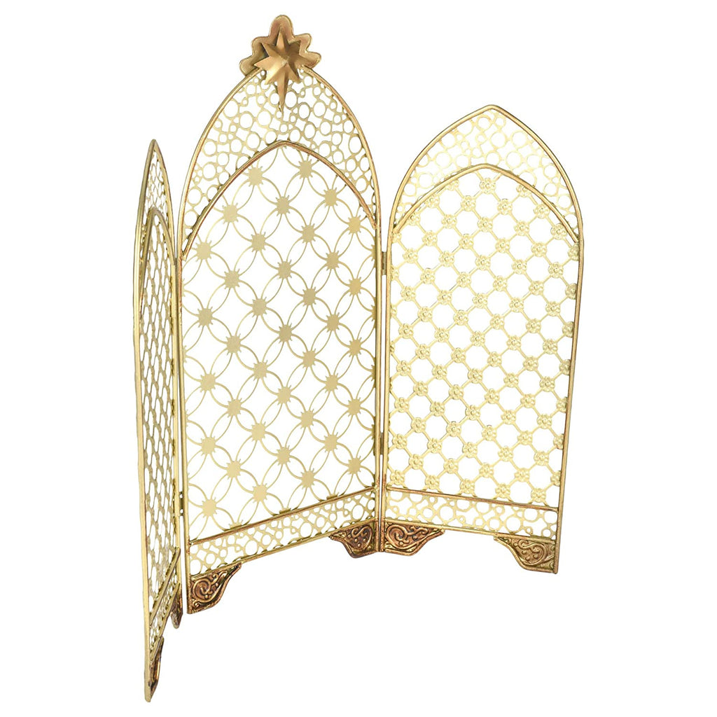 Roman <br> Triptych <br> 16" Gold Backdrop for Nativity Sets